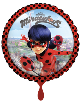 Preview: XXL Folienballon - SET: Miraculous; Ladybug - 86cm x 55cm